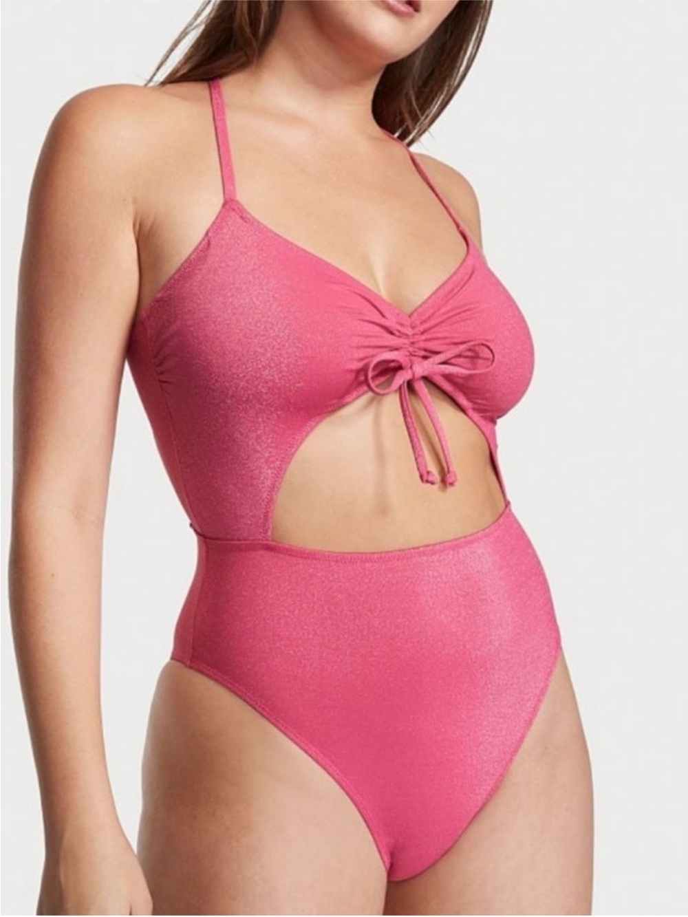 Pink swimsuit